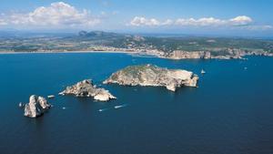 Les illes Medes, en una imatge darxiu.