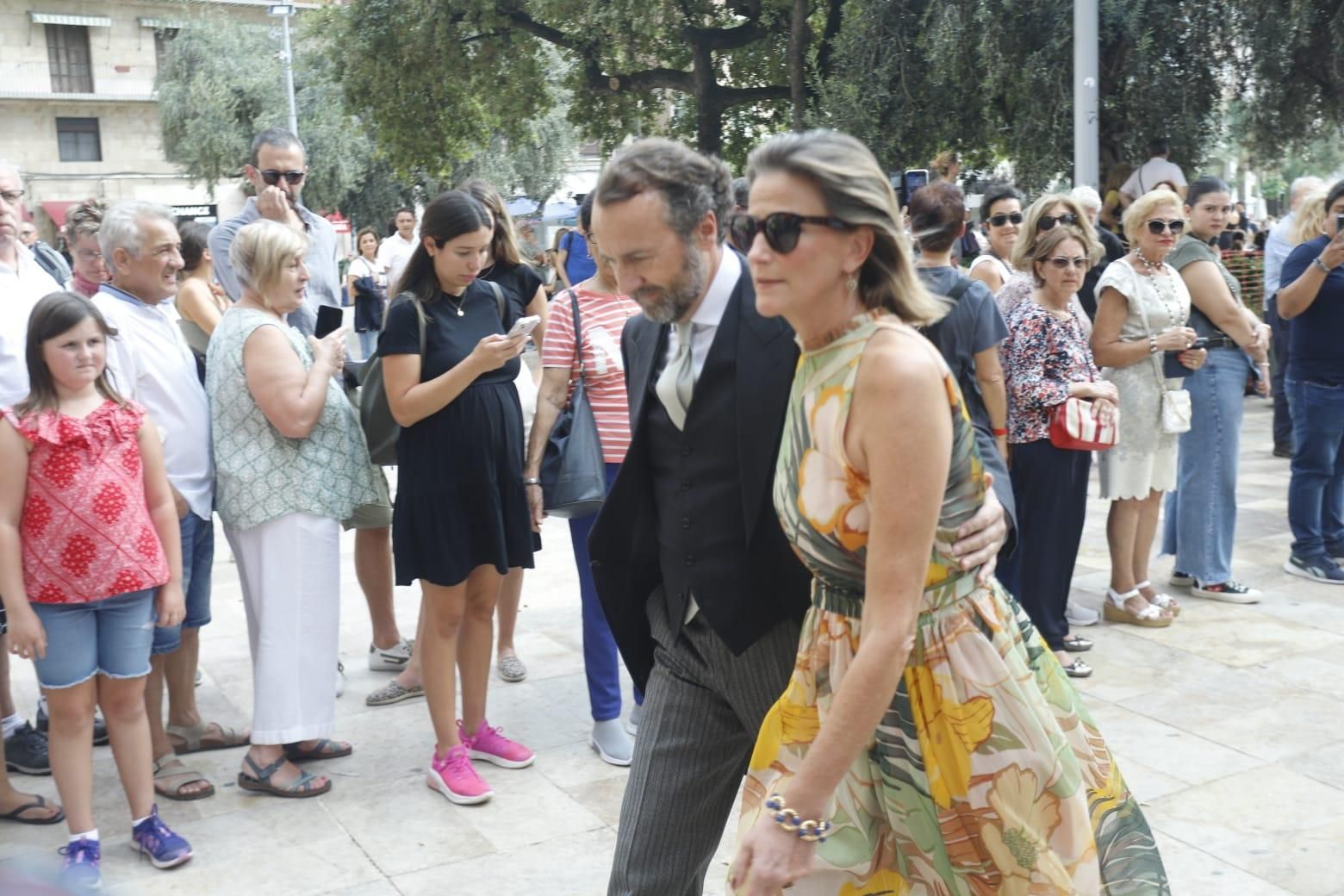 Así ha sido la llegada de los invitados a la boda real en València