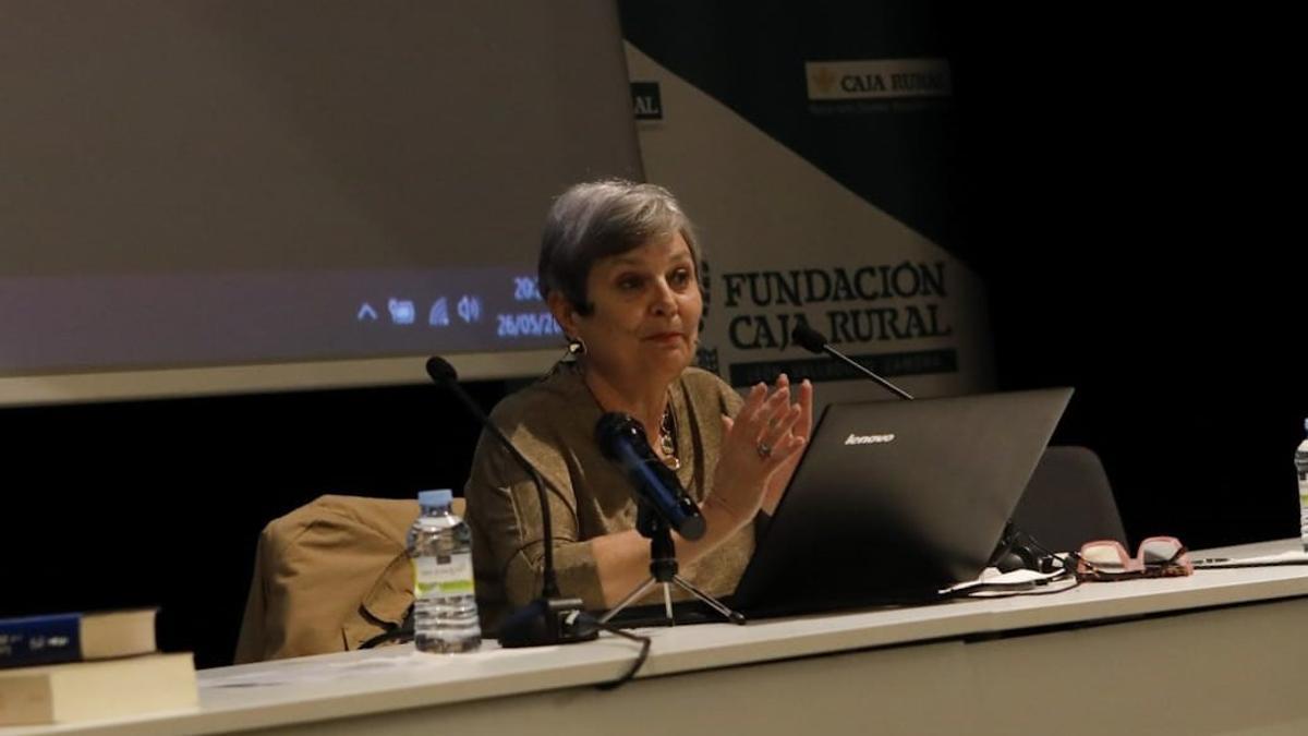 Elvira Roca Barea, en las Jornadas Infosalud de Zamora