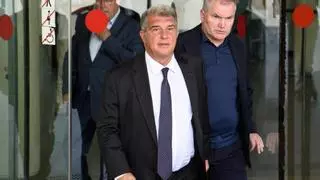 Laporta declara en los juzgados de Barcelona por la presunta estafa vinculada al CF Reus