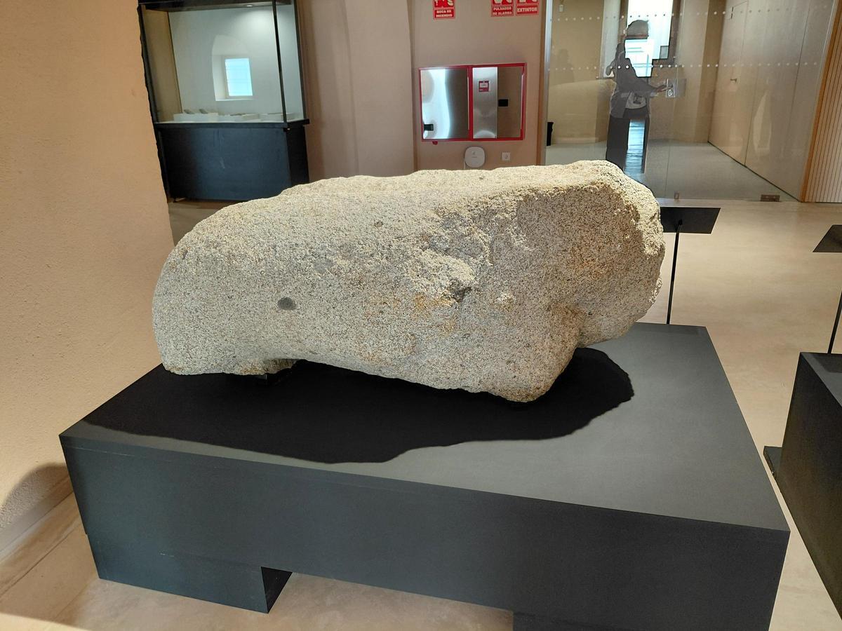 Fotogalería | El Museo de Cáceres incorpora el singular verraco doble hallado en Valdecañas Fotogalería | El Museo de Cáceres incorpora el singular verraco doble hallado en Valdecañas