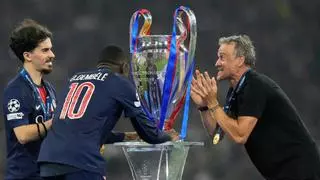 Luis Enrique: "Dembélé siempre ha sido un fenómeno, es un líder"