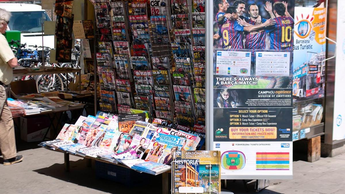 Kiosco de prensa