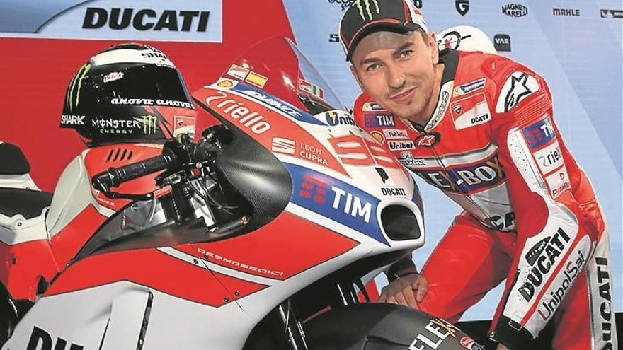 Lorenzo desembarca en Ducati para ser campeón