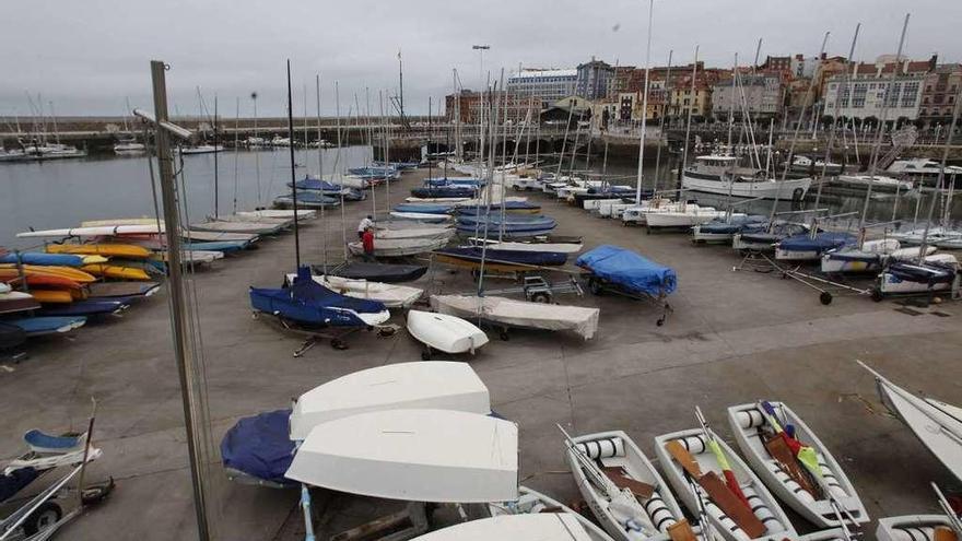 Zona del espigón de Fomento concedida al Ayuntamiento.