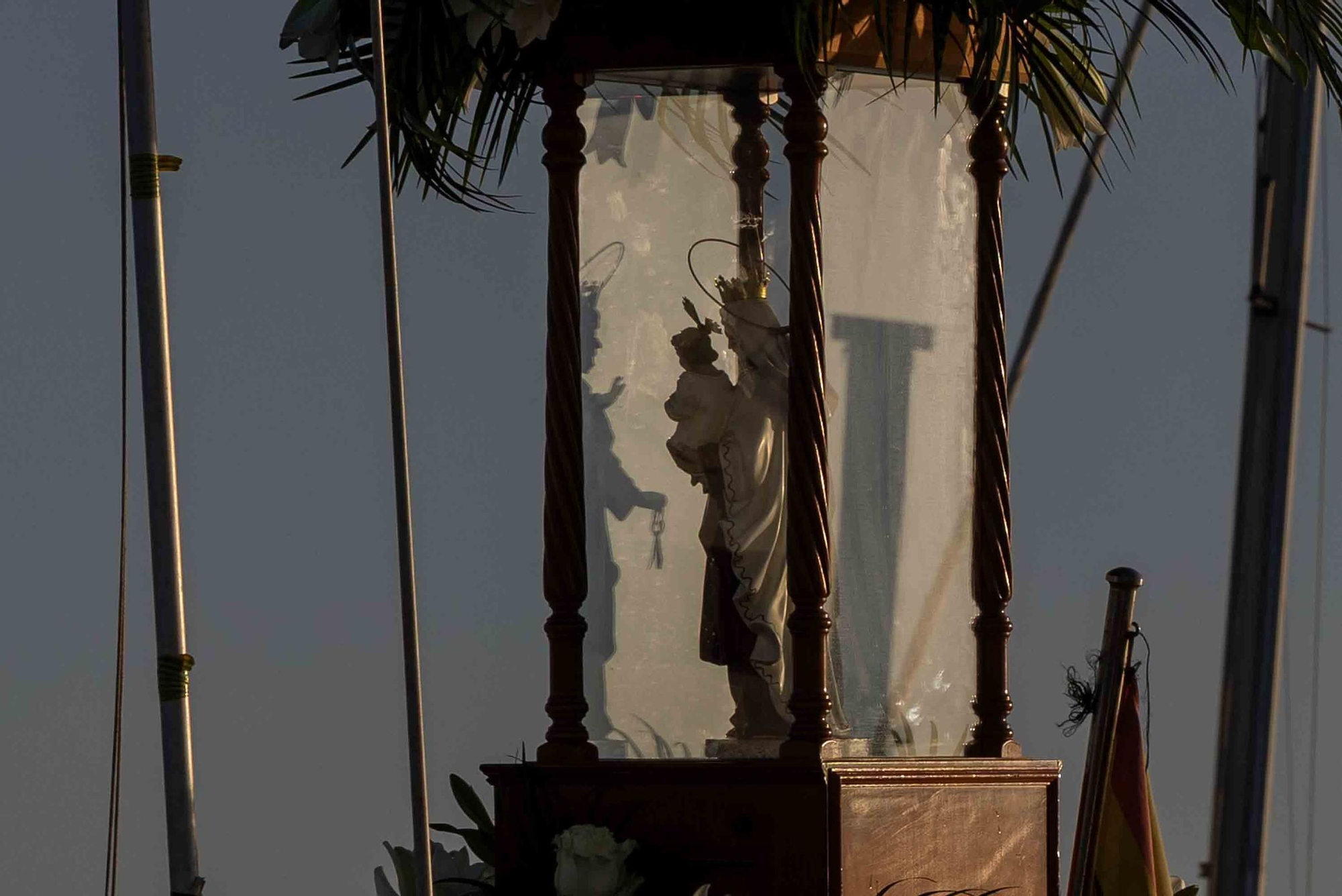 El Real Club de Regatas de Alicante rinde homenaje a la Virgen del Carmen, patrona de los marineros