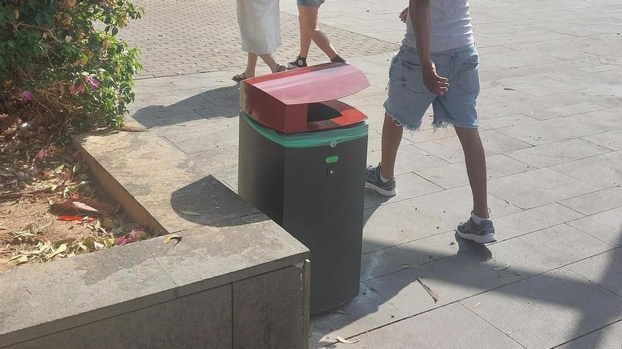 Llegan las papeleras "inteligentes" a Sagunt