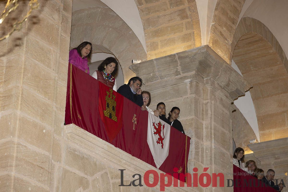 Coronación de los Reyes Cristianos y bendición de banderas del Bando Cristiano en Caravaca