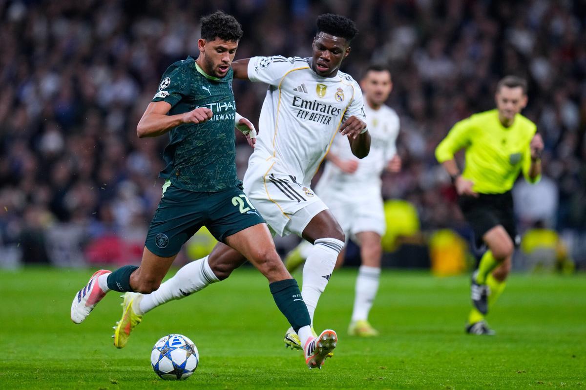 Champions League: Real Madrid - Manchester City.