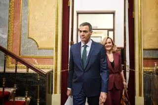 Sánchez se enfrenta a Feijóo y Abascal en la sesión de control al Gobierno en el Congreso