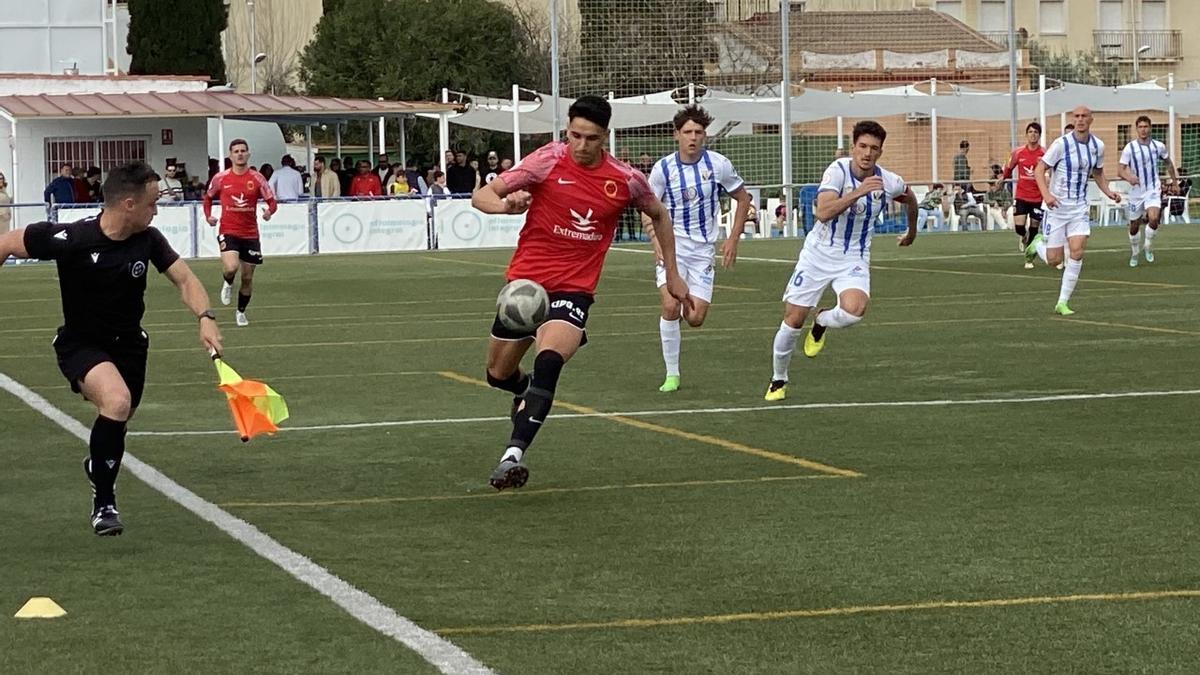 Rubén Catalá en el partido