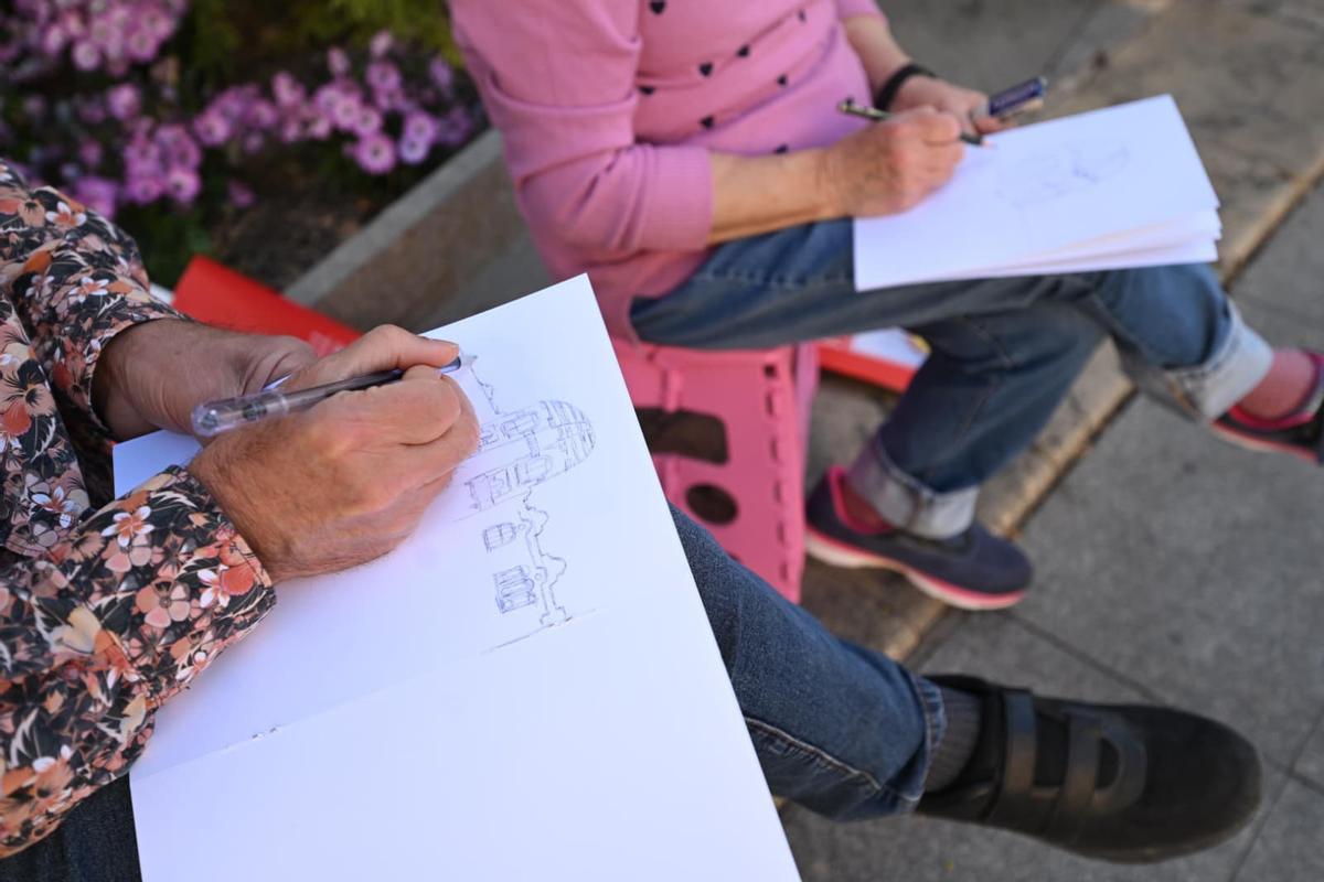 Arranca el XII Encuentro de dibujantes urbanos en Elche organizado por Cuadernos Viajeros.