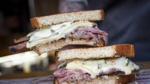El bocadillo de pastrami de Choripa.