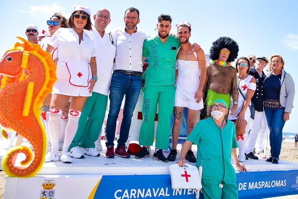 Rescate de la sardina del Carnaval Internacional de Maspalomas Maspamoon 2019