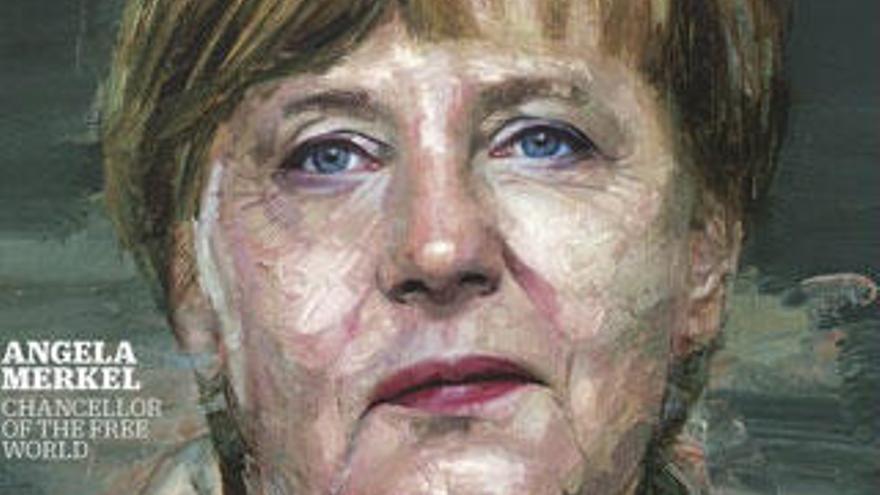 Angela Merkel en la portada de la revista &#039;Time&#039;.