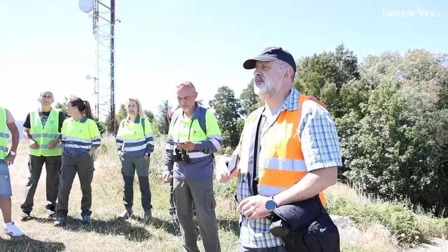 Actividades de prevención de incendios en los montes de Vigo
