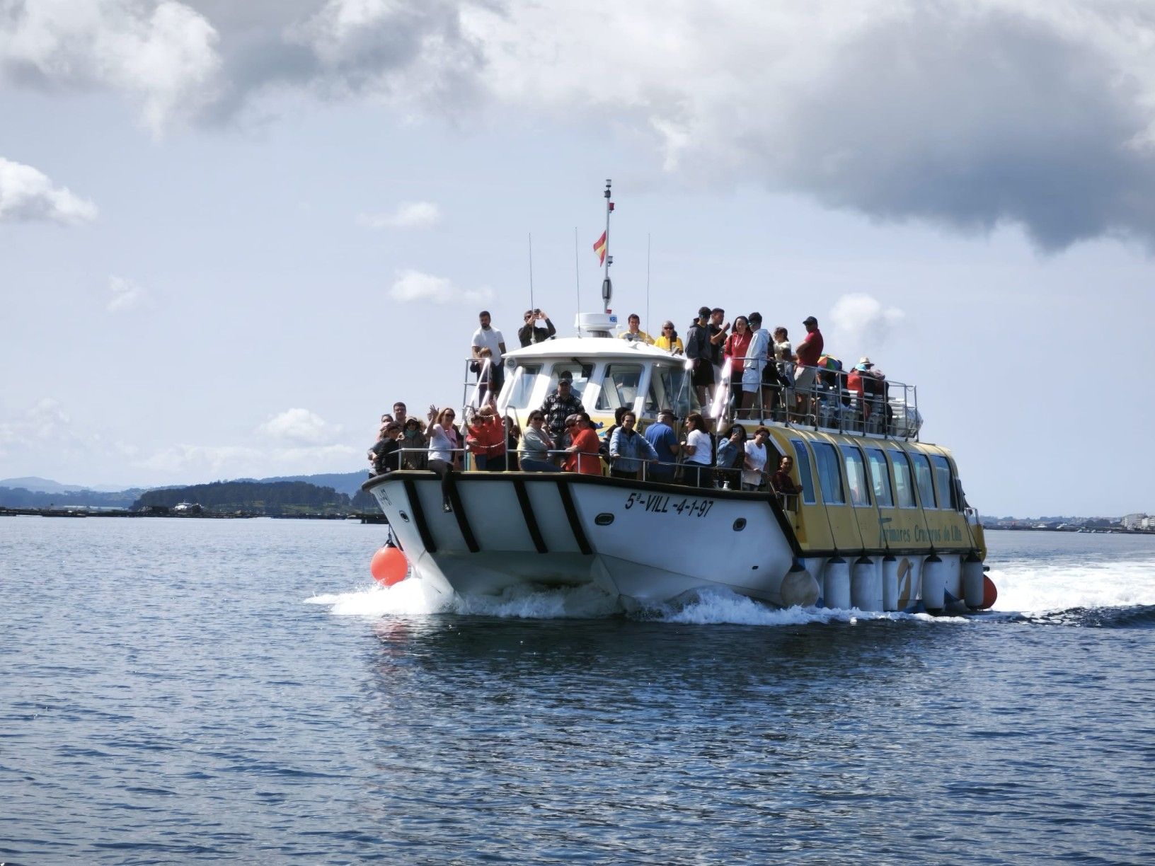 Los viajes impulsados por la mancomunidad se estrenaron con los vecinos de Vilagarcía.