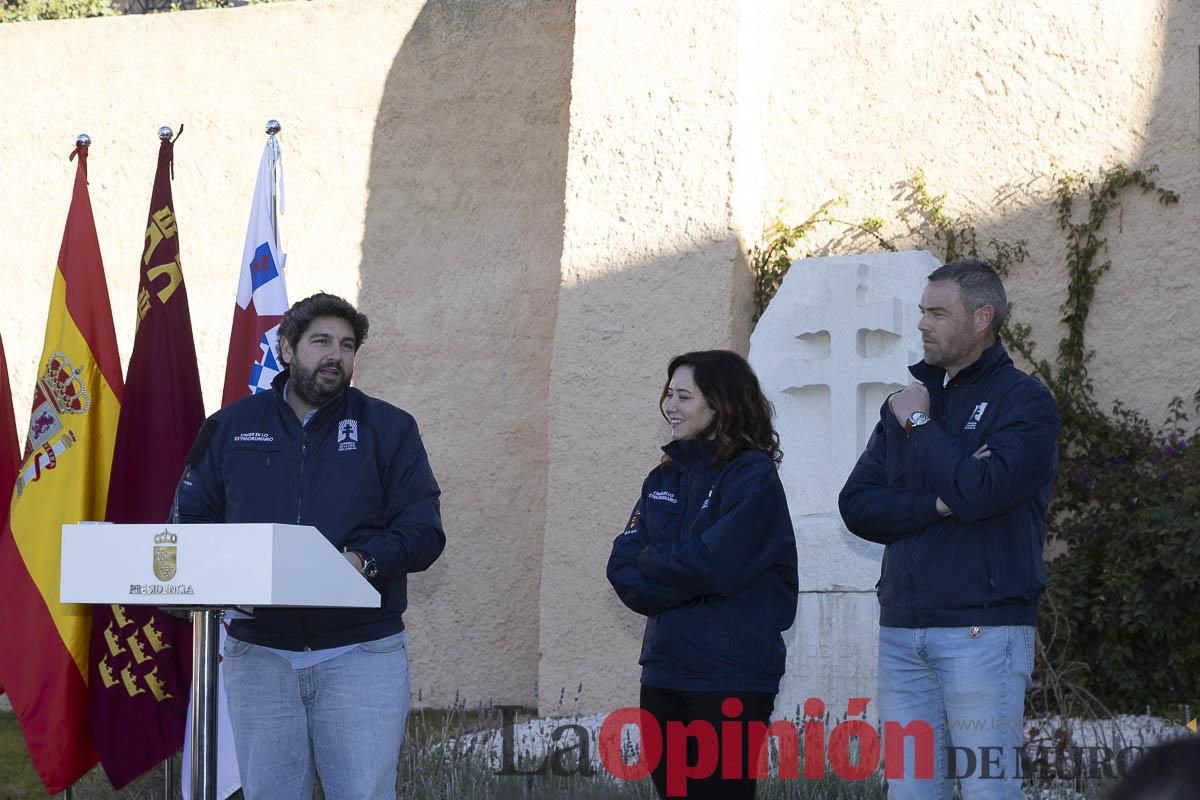Así ha sido la visita de Isabel Díaz Ayuso a Caravaca de la Cruz