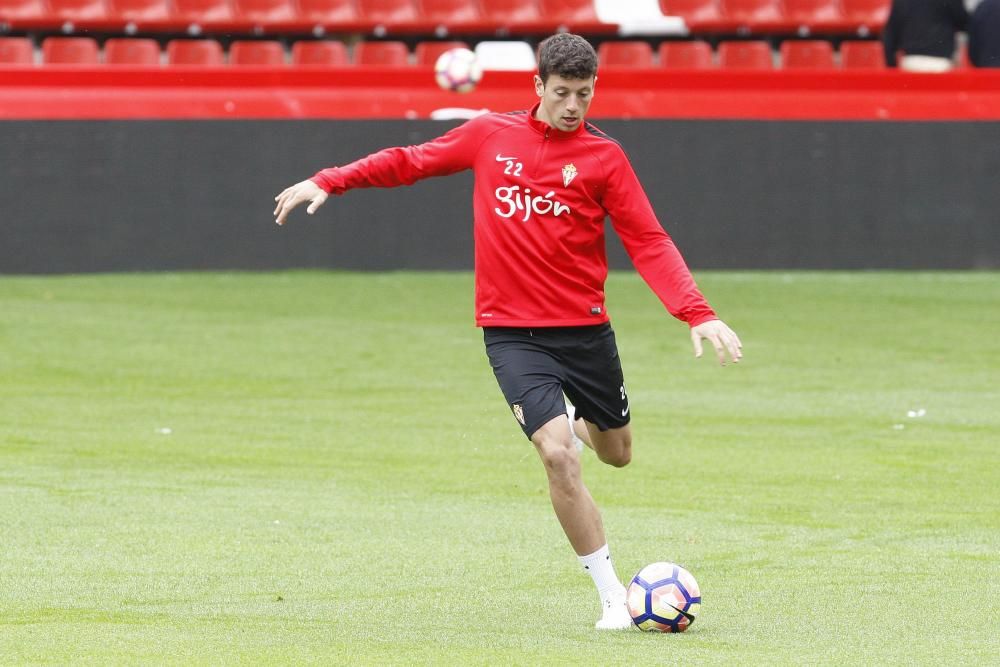 Entrenamiento del Sporting