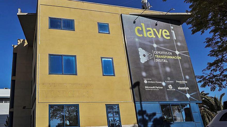 La sede de Clavei en el parque empresarial de Elche.