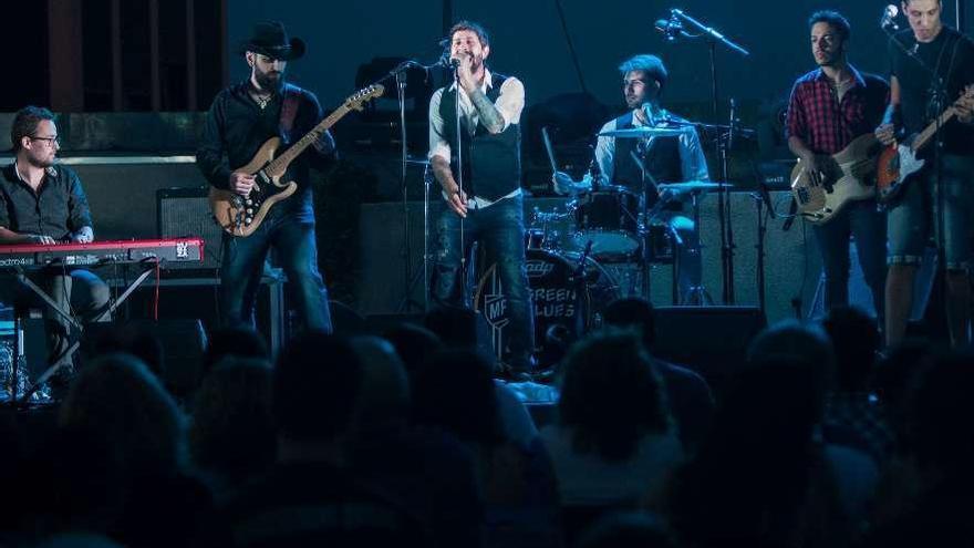 Greenblues, en el mirador del Teatro Ramos Carrión