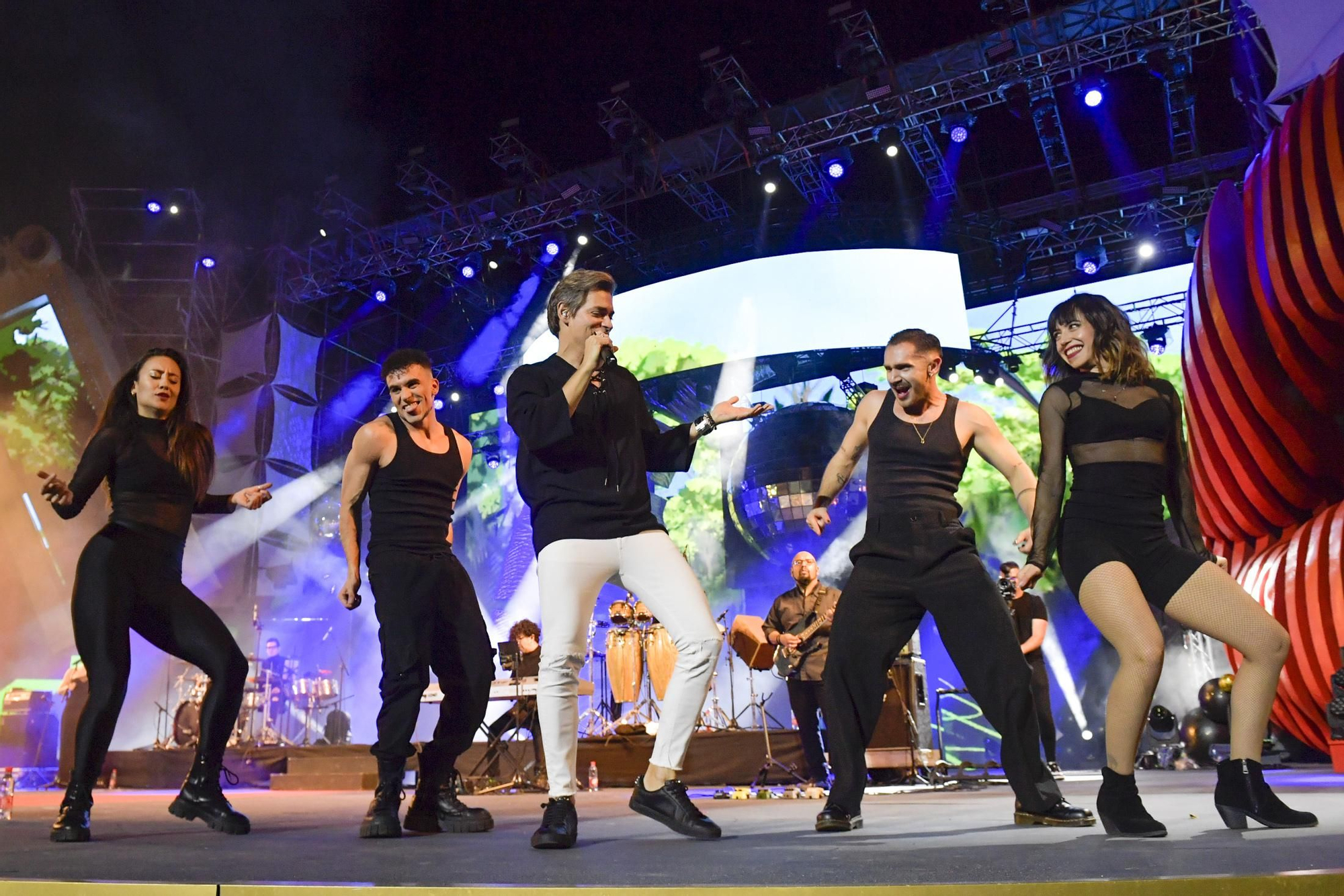 Concierto de Carlos Baute en el Carnaval de Las Palmas de GC