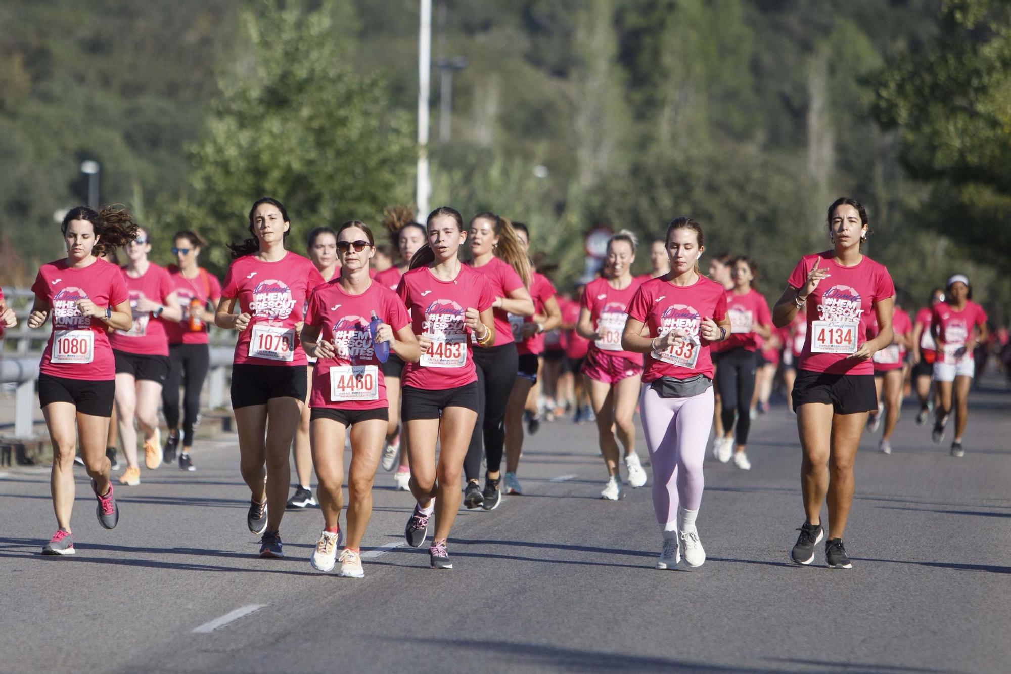 Les millors imatges de la 10a edició de la Cursa de la Dona