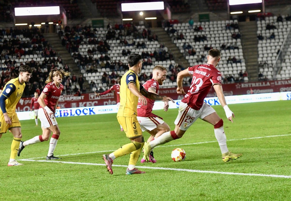 Revive la victoria del Real Murcia frente al Alcorcón, en imágenes