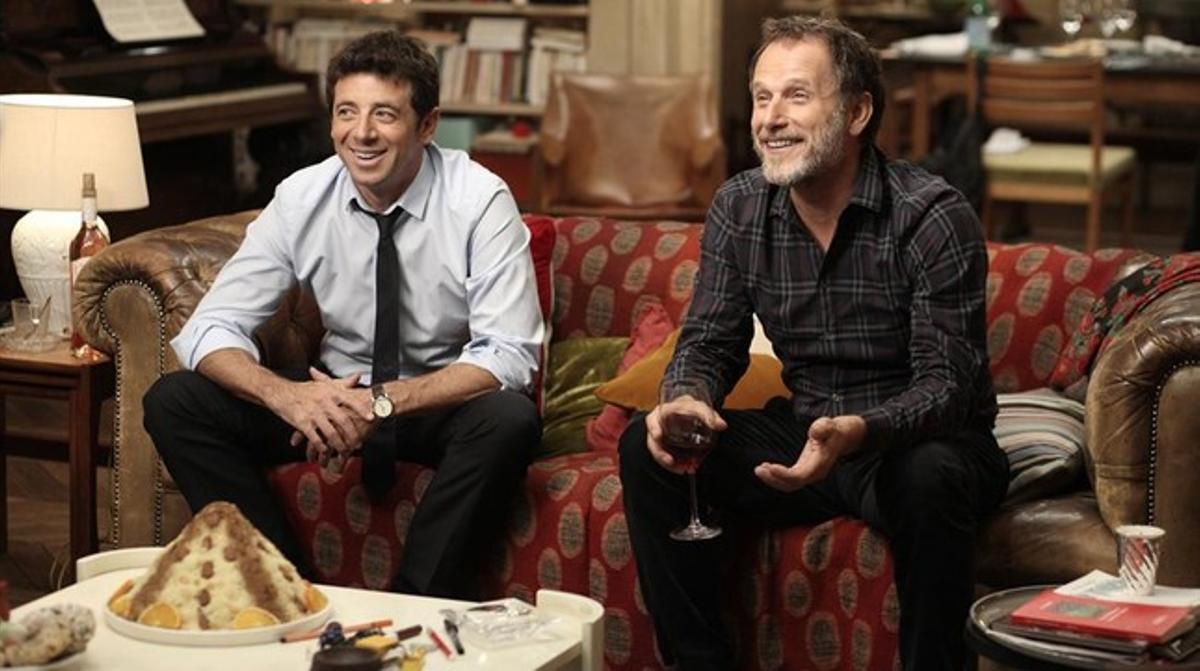 Patrick Bruel i Charles Berling (amb barba), el cunyat de la ficció, a la pel·lícula ’El nombre’. Patrick Bruel i Charles Berling (amb barba), el cunyat de la ficció, a la pel·lícula ’El nombre’.