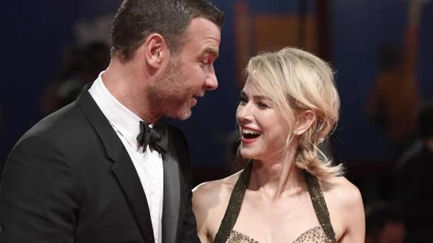 Naomi Watts y Liev Schreiber, el pasado día 2 en el Festival de Venecia.