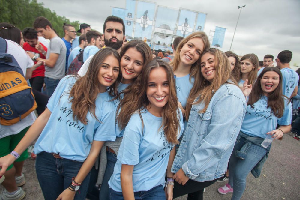 Miles de estudiantes en la macrofiesta universitar