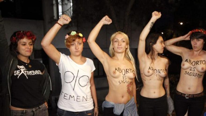 El desnudo reivindicativo antes de Femen