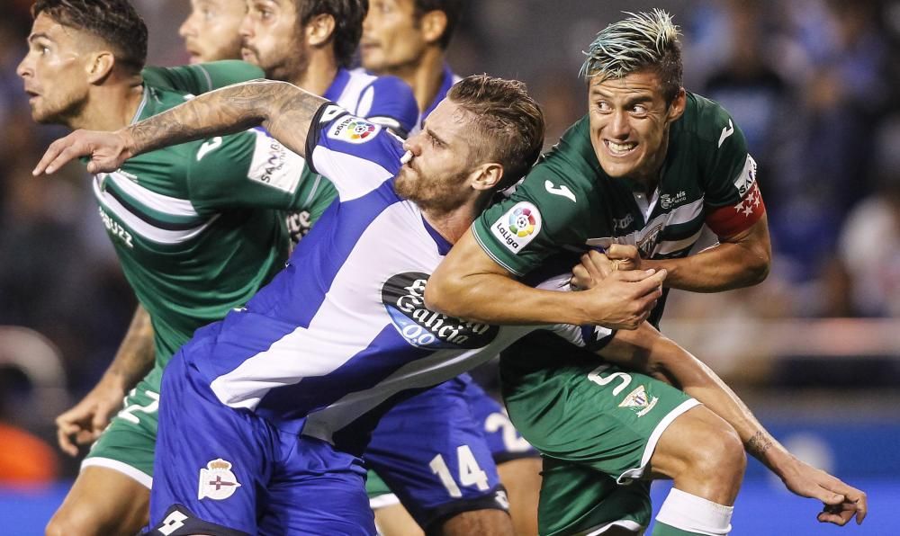 El Deportivo pierde ante el Leganés