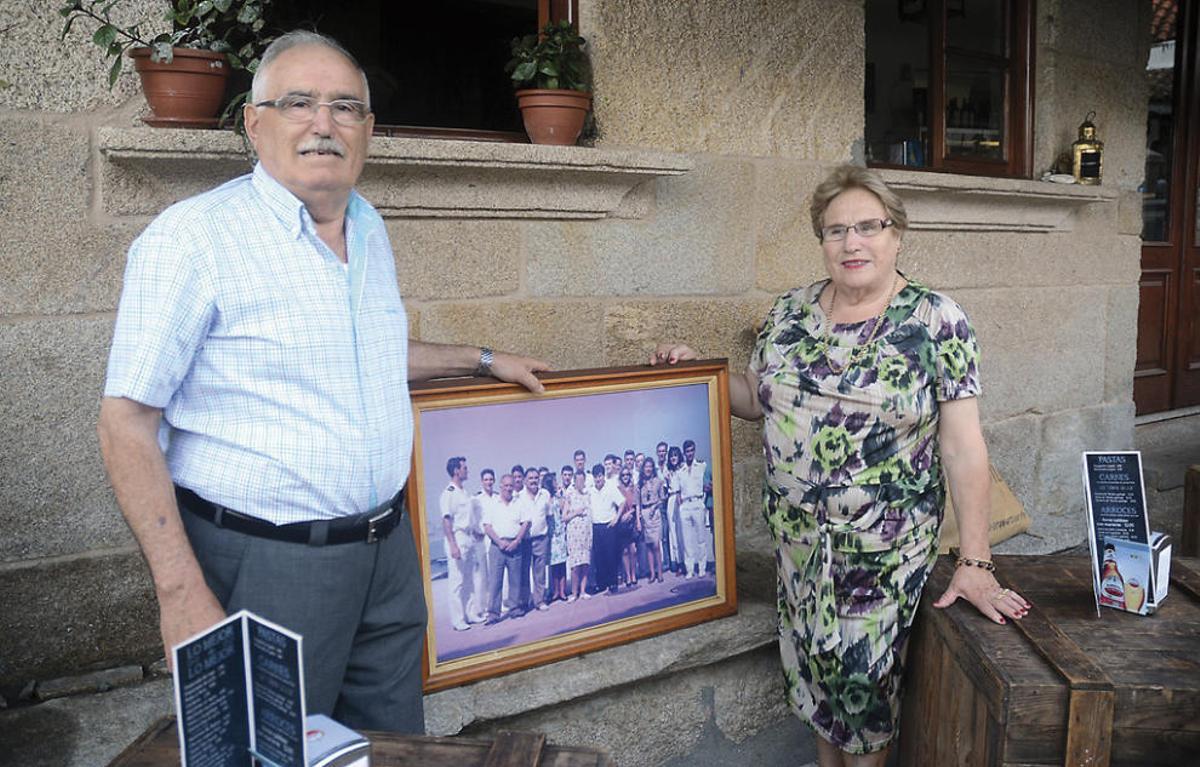La saga Alvariñas cocina para el Rey