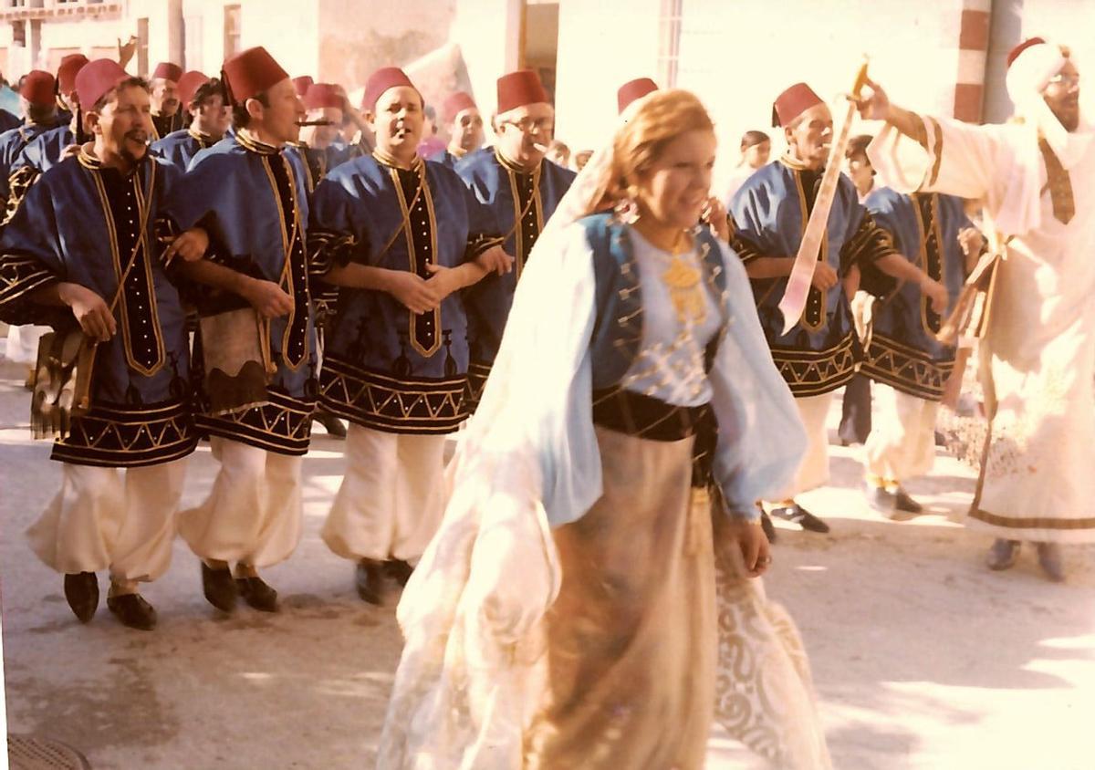 Una imagen de Moros y Cristianos de Crevillent
