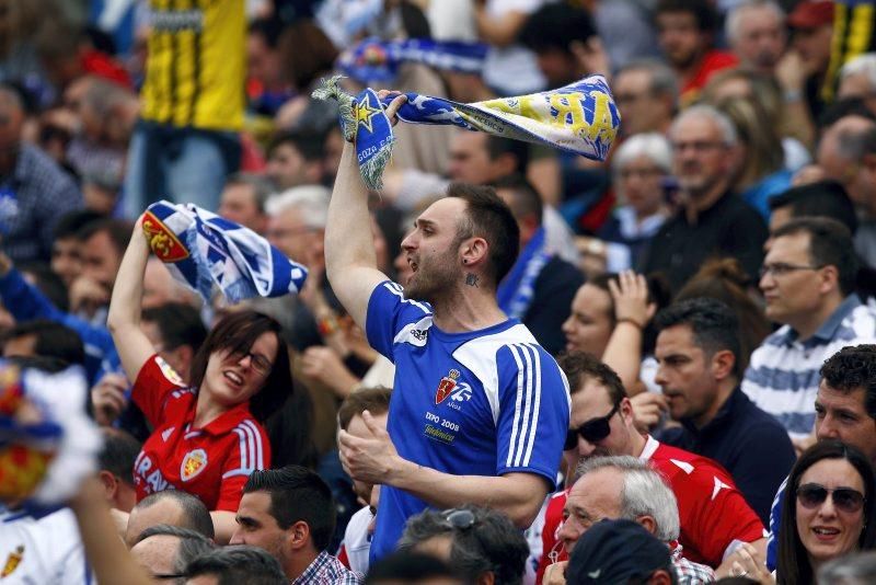 La afición eleva al Real Zaragoza