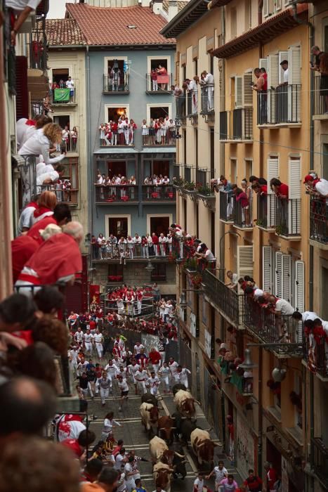 Séptimo encierro de Sanfermines 2018