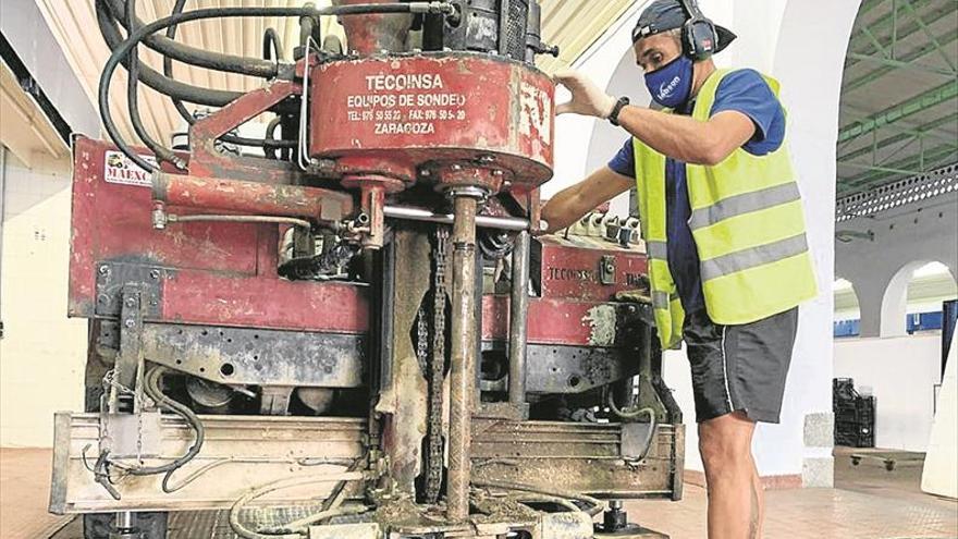 Unos sondeos determinarán el granito existente en el mercado de abastos