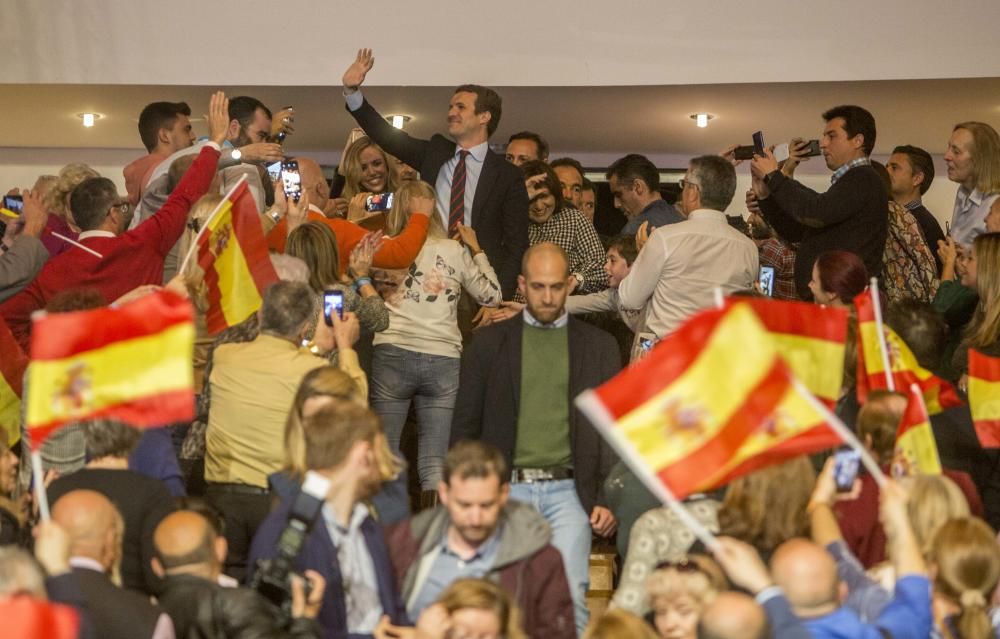 Pablo Casado reivindica que solo el PP defiende a las clases medias.