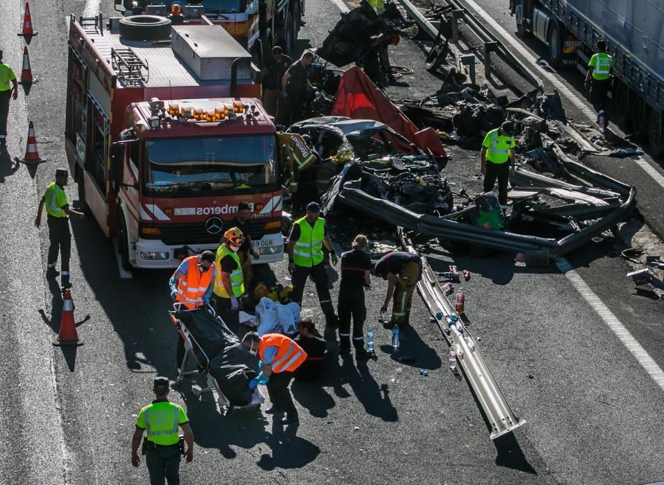 Accidente mortal en Elche