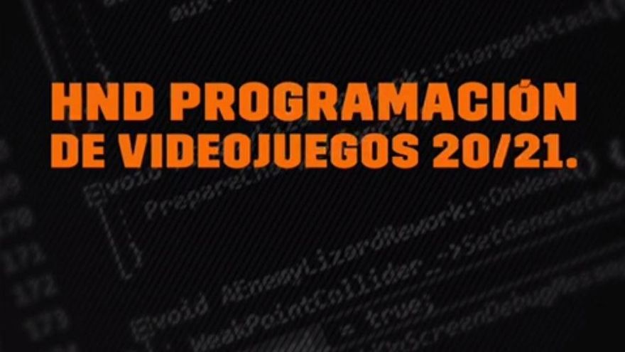 Programación de videojuegos en ESAT València.