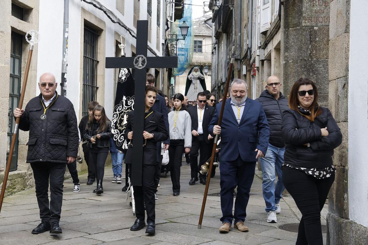 Traslado de la Virgen de la Humildad desde San Juan Evangelista hasta la iglesia de Santa María do Camiño.