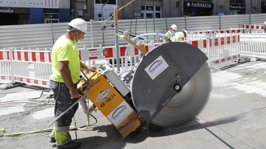 El centro de Vigo se &#039;librará&#039; de las obras durante más de un mes