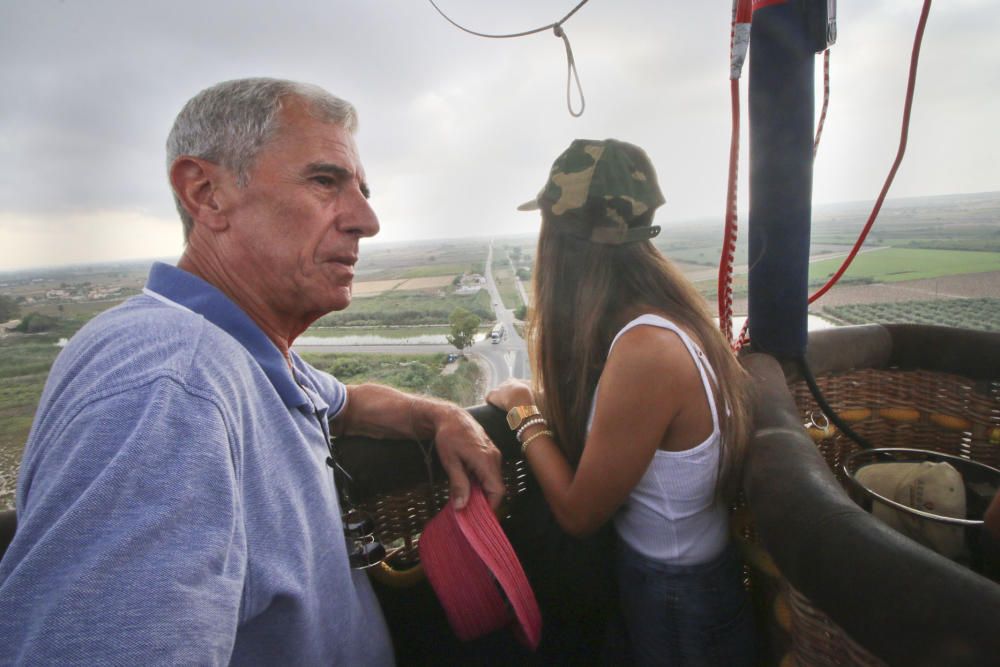 Viaje en globo por la provincia