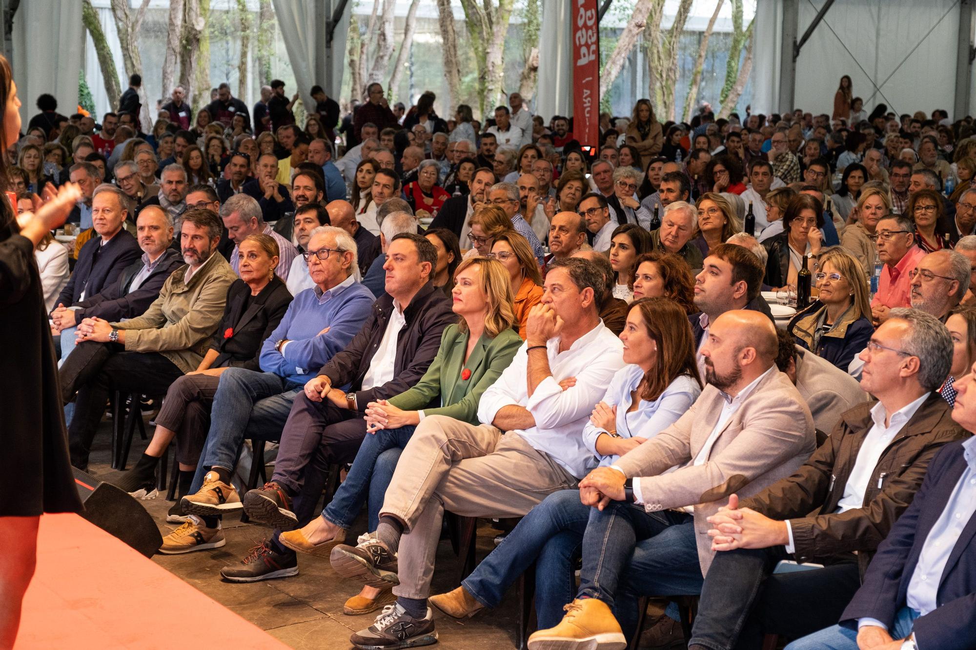 Fiesta de los socialistas gallegos en Siguieiro