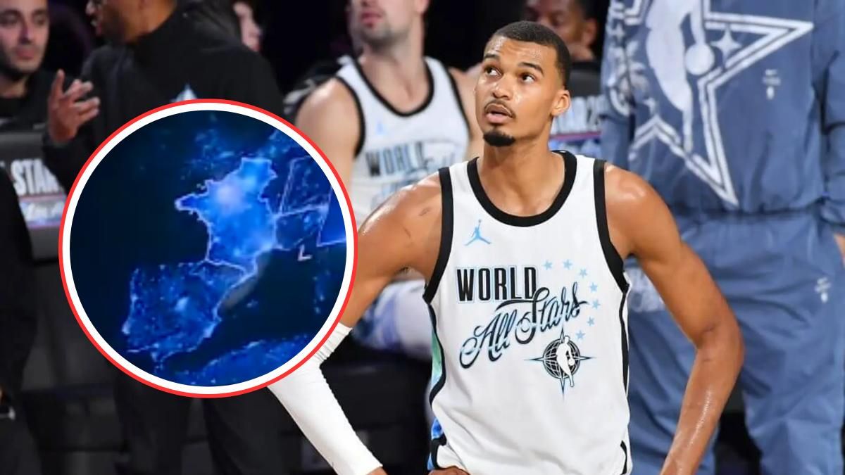 La NBA la lía durante el All-Star: Incluye a Catalunya como parte de Francia en la presentación de Wembanyama