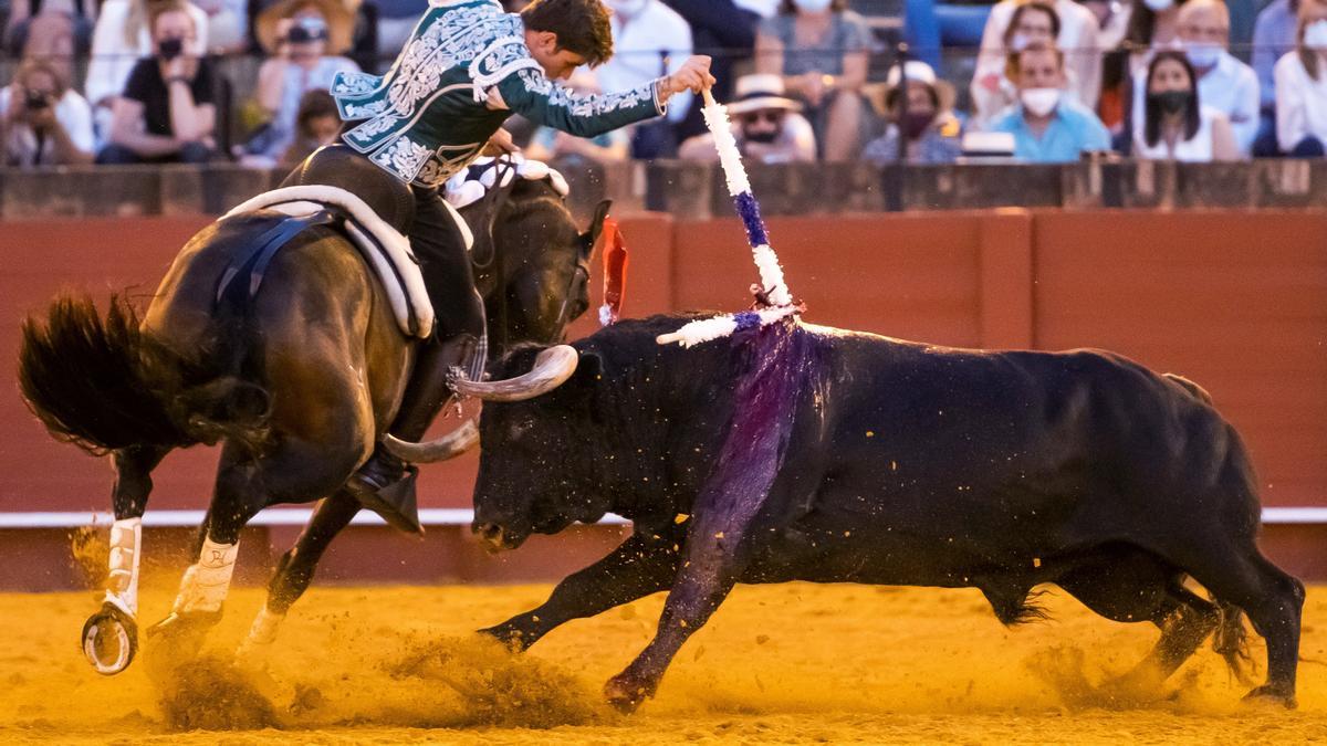 Faena este domingo en la Maestranza de Sevilla.