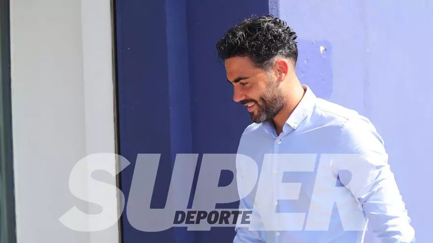La primera visita de Iborra nada más fichar por el Levante UD