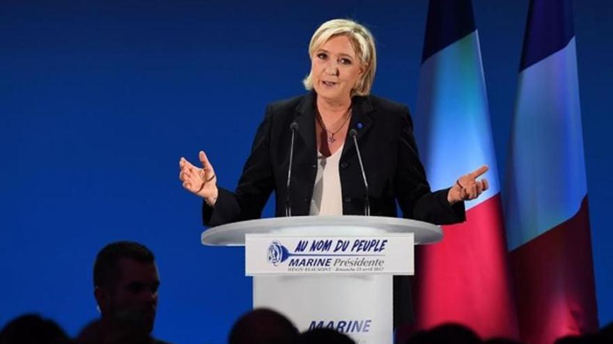 Le Pen: &quot;Lo que está en juego es la supervivencia de Francia&quot;