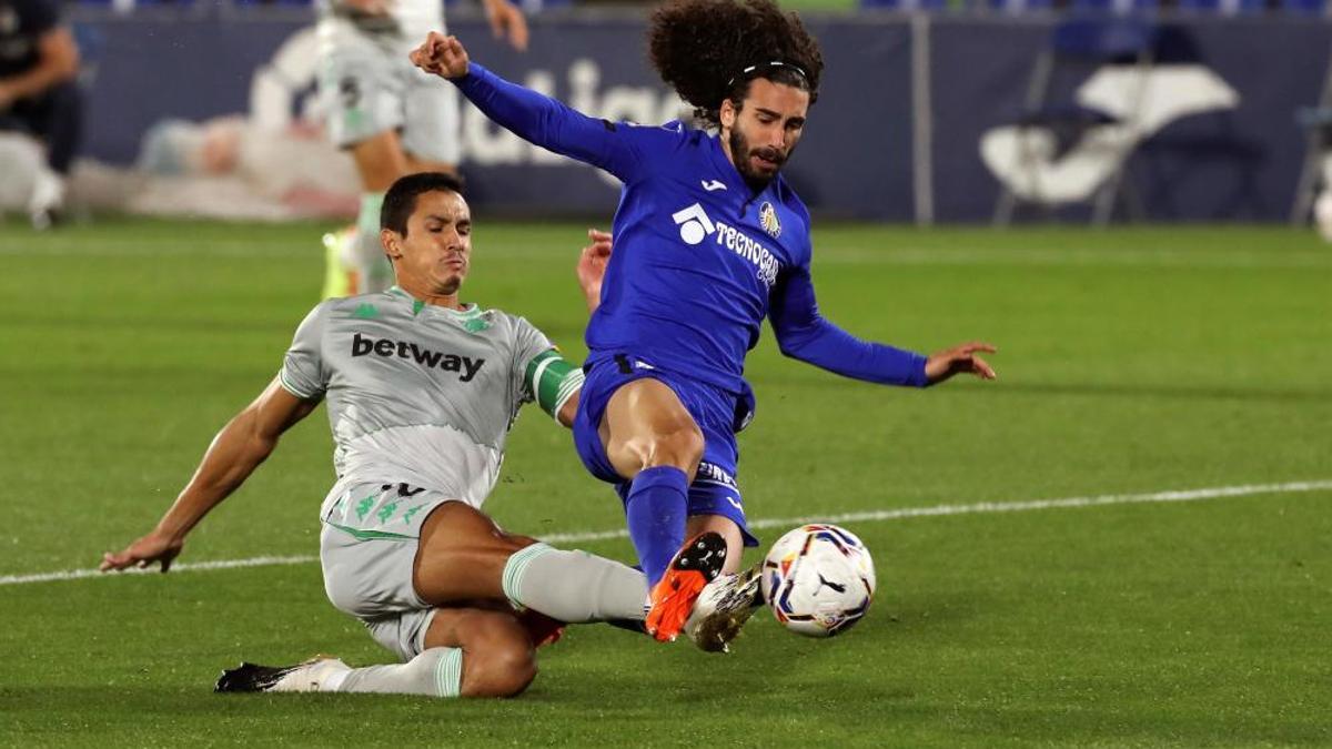 Marc Cucurella en el Getafe